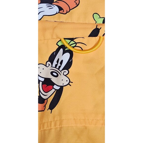 Disney X Outdoor Voices Goofy SolarCool Tourist Shirt Size XS Short Sleeve Butto - Picture 9 of 9